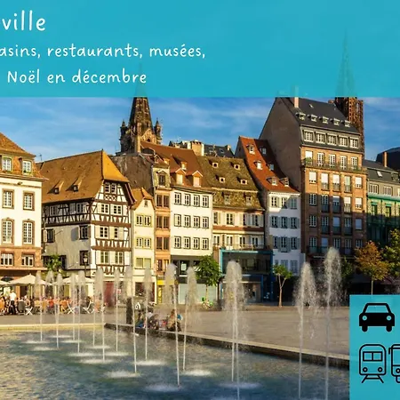 New F2 Le Chouch'heim 2 Superficie 50 M2 Cosy Et Renove 2025 * Hoenheim